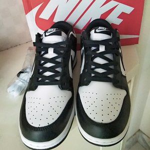 Wmns Dunk Low 'Black White'